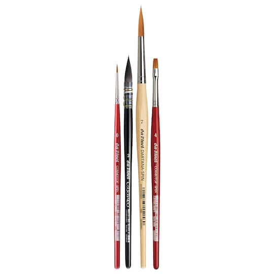 da Vinci May & Berry Artist Signature 4 Piece Synthetic Brush Set